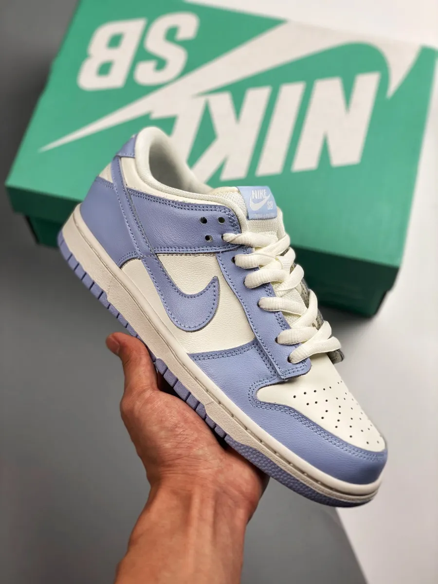 Nike SB Dunk Low Blue/White #nike sb dunk low blue and white