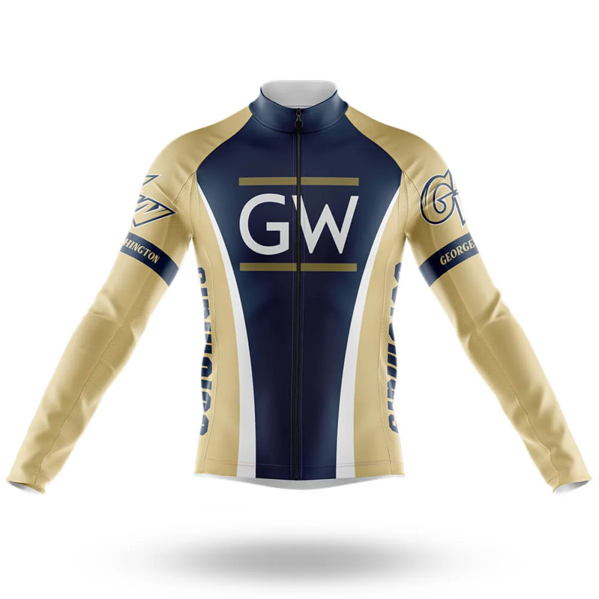 George Washington University Long Sleeve Cycling Jersey Only