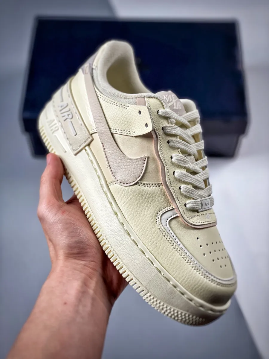 Nike Air Force 1 Shadow Coconut Milk CU8591-102 Nike Air Force Shadow Coconut Milk