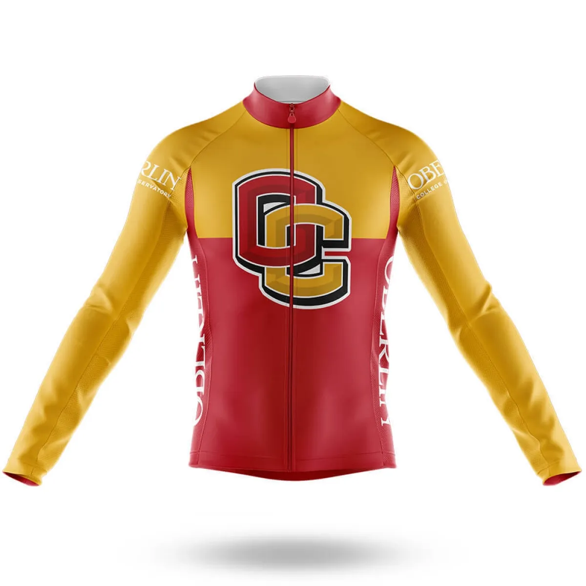 Oberlin College V2 Long Sleeve Cycling Jersey Only