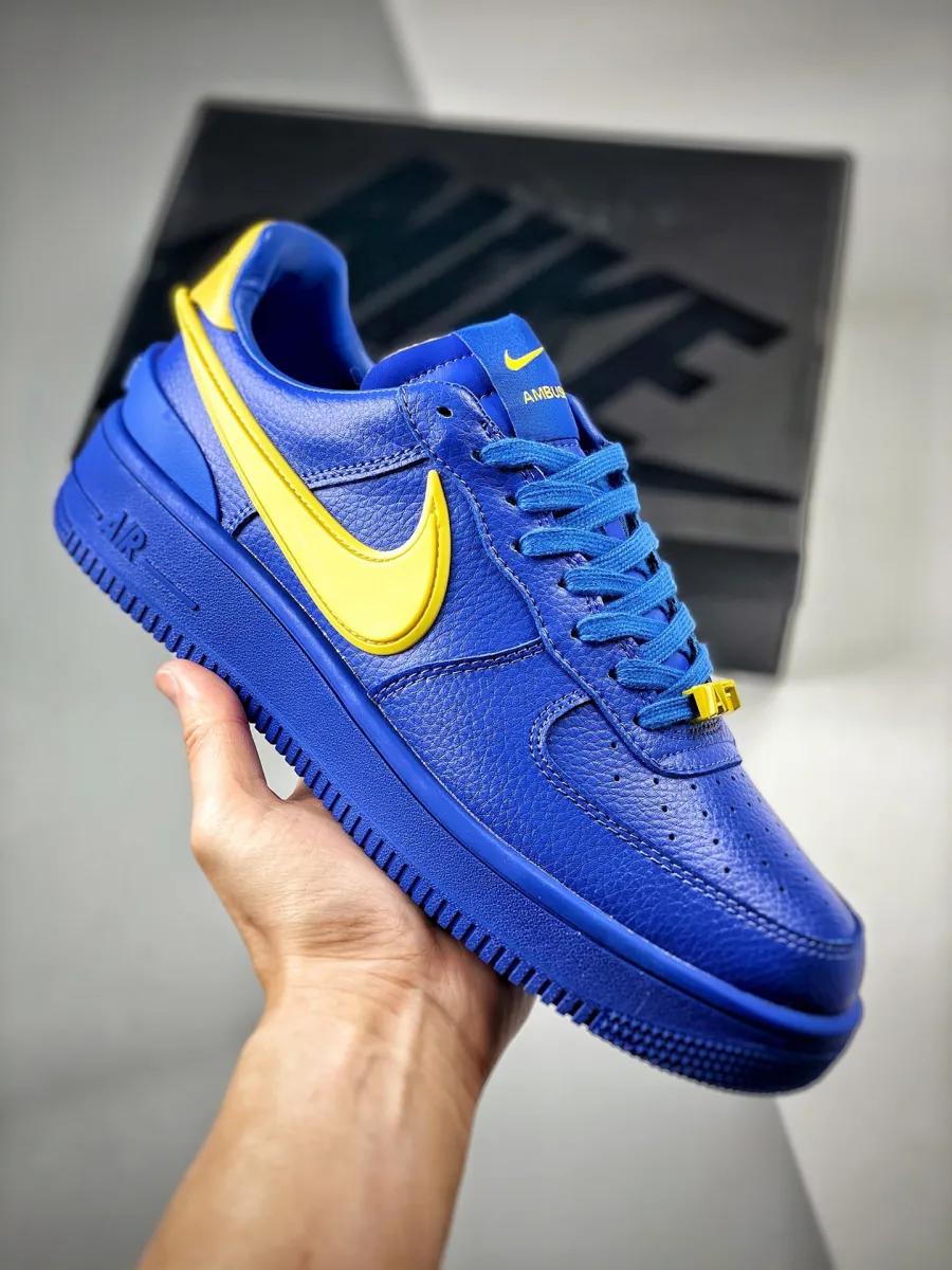 AMBUSH x Nike Air Force 1 Low Game Royal/Varsity Maize - af1 x ambush