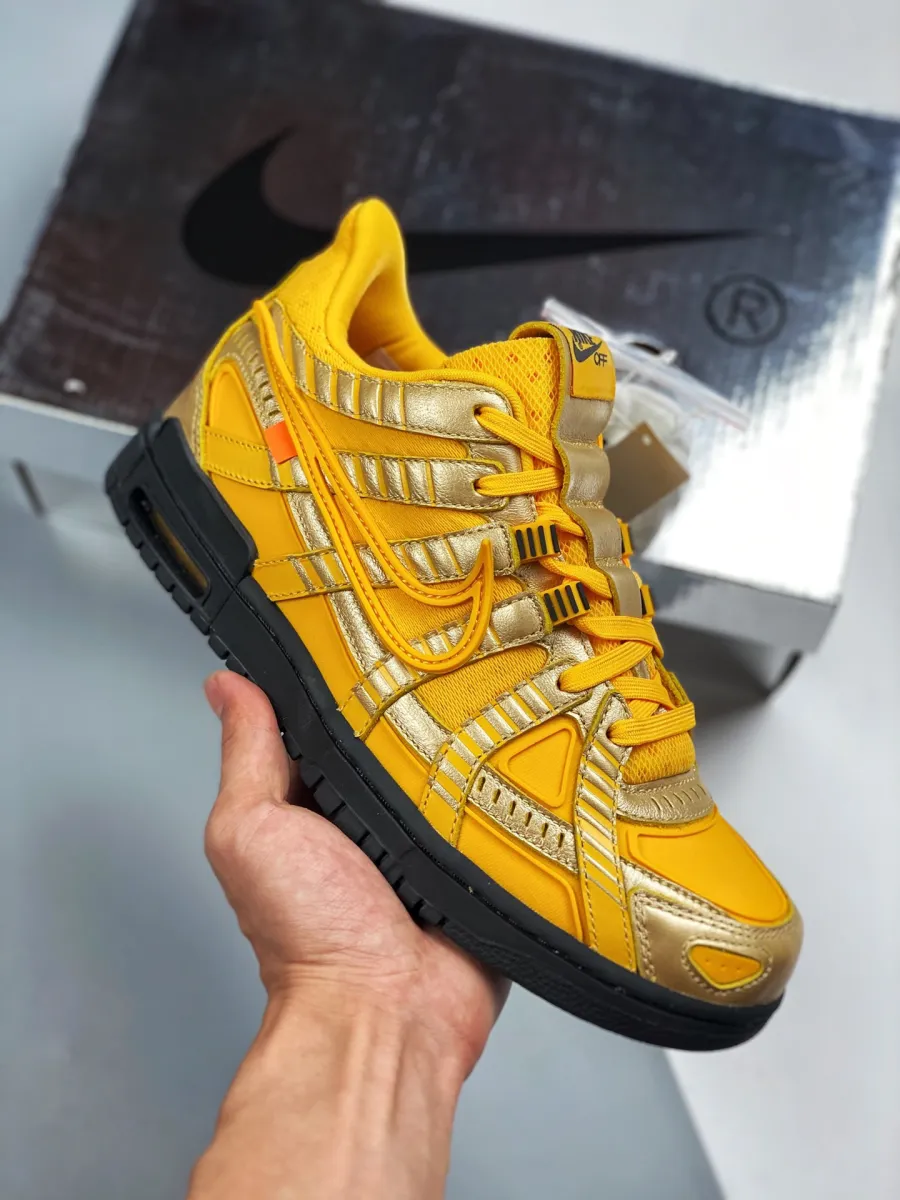 Off-White x Nike Rubber Dunk 'University Gold' CU6015-700 Off White Rubber Dunk Yellow