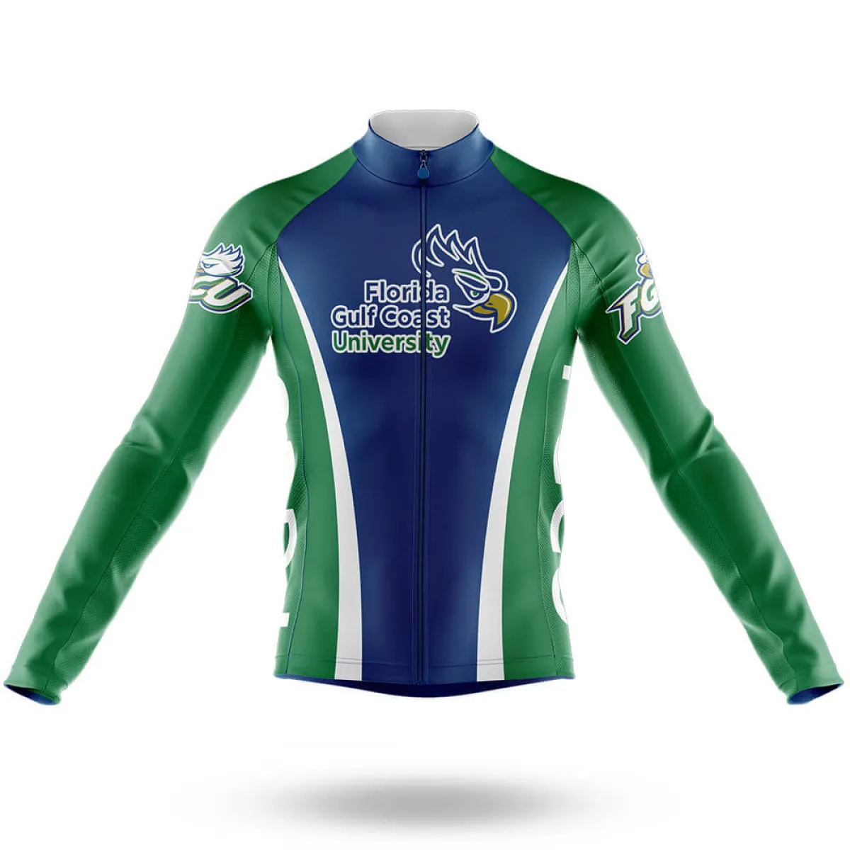 Florida Gulf Coast University Long Sleeve Cycling Jersey Only