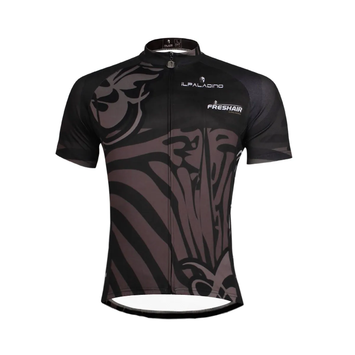 Black Cool Jersey Men's Short-Sleeve Summer Shirt NO.682