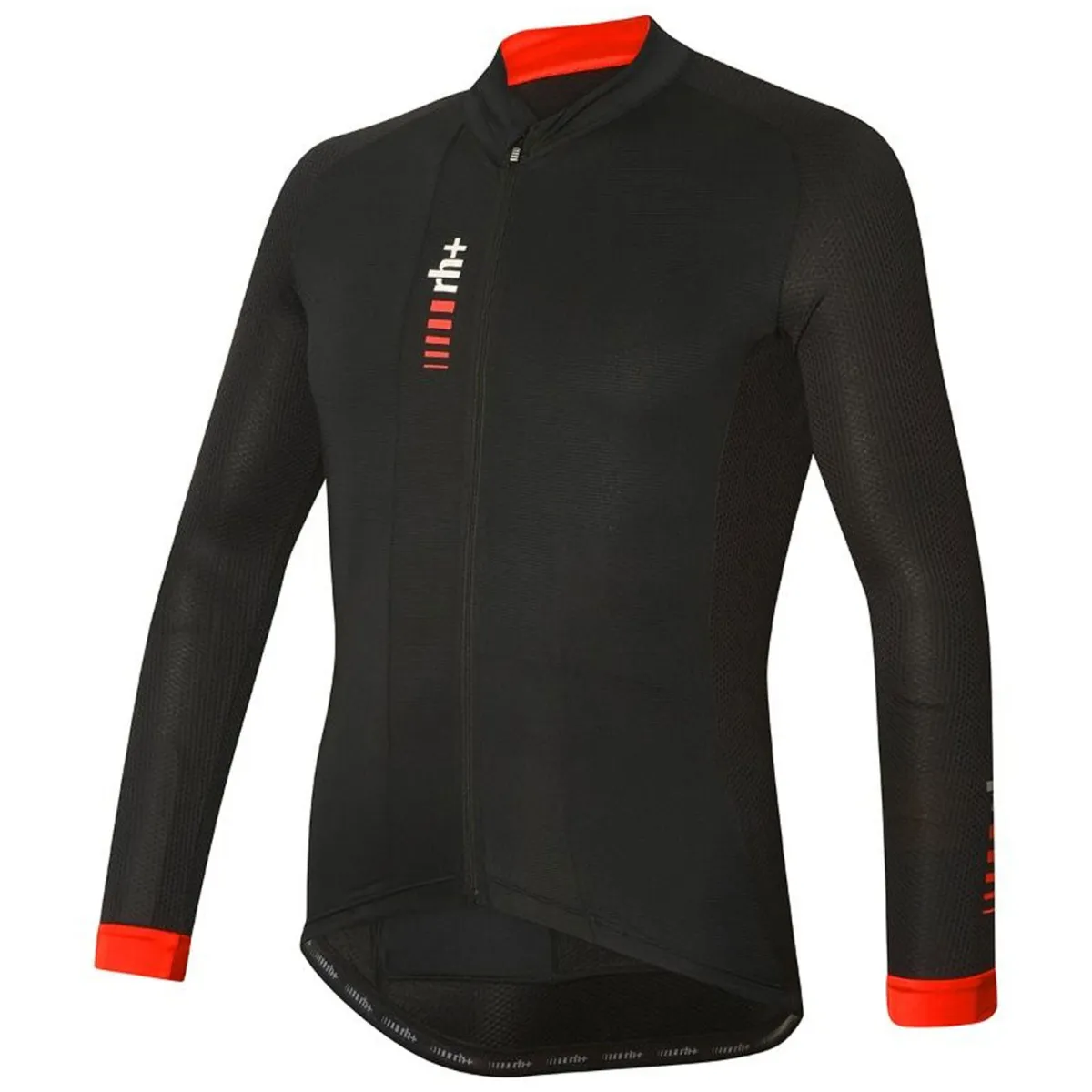 Rh+ Long Sleeve Jersey - Black Red Outlet
