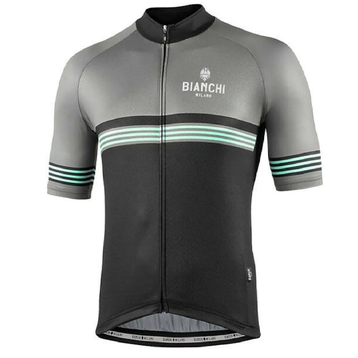 Nalini 2021 Bianchi Milano Prizzi Short Sleeve Cycling Jersey Olive
