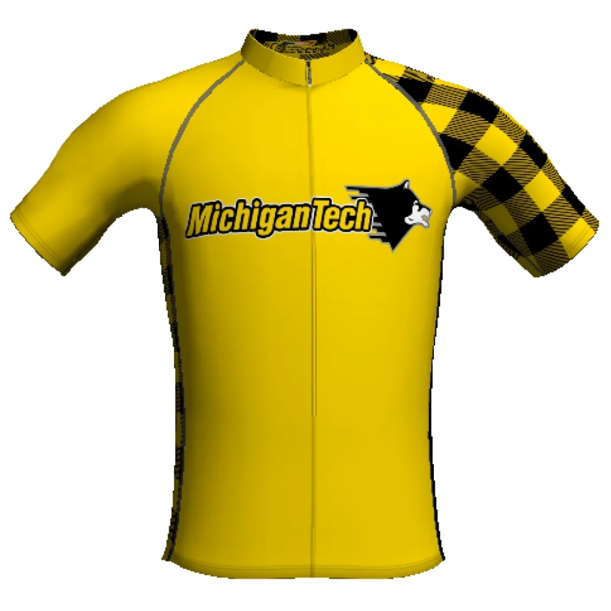 NCAA MTU, Michigan Tech Huskies Cycling Jerseys Z-1905397
