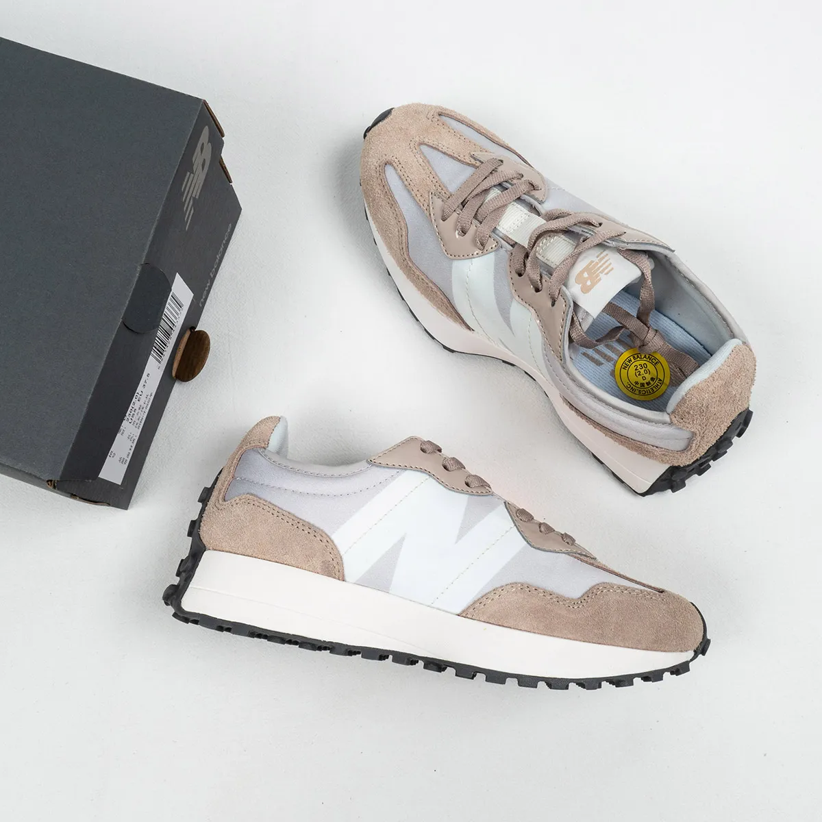 New Balance 327 Beige White WS327SFA