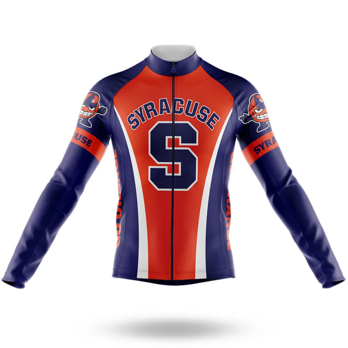 Syracuse University Long Sleeve Cycling Jersey Only
