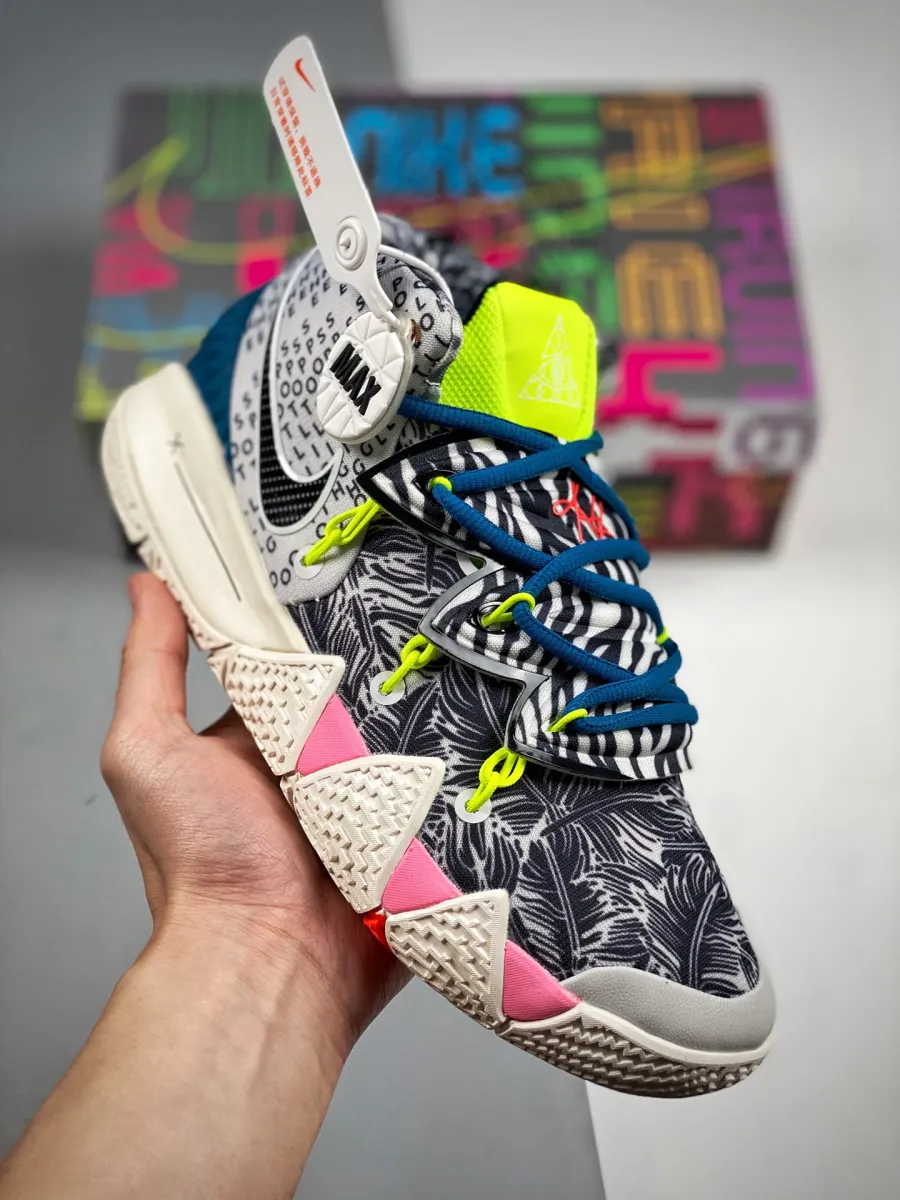 Nike Kybrid S2 'What The 2.0' Black White Grey Neon - kybrid s2 black