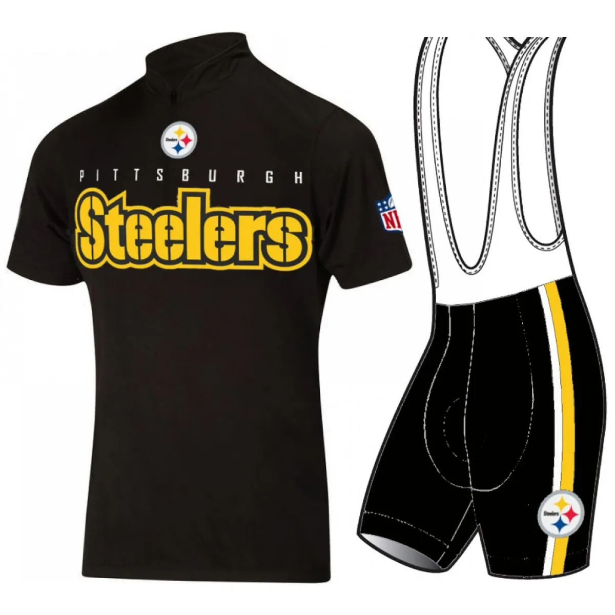NFL Pittsburgh Steelers Cycling Jersey Z-1905771 Restock