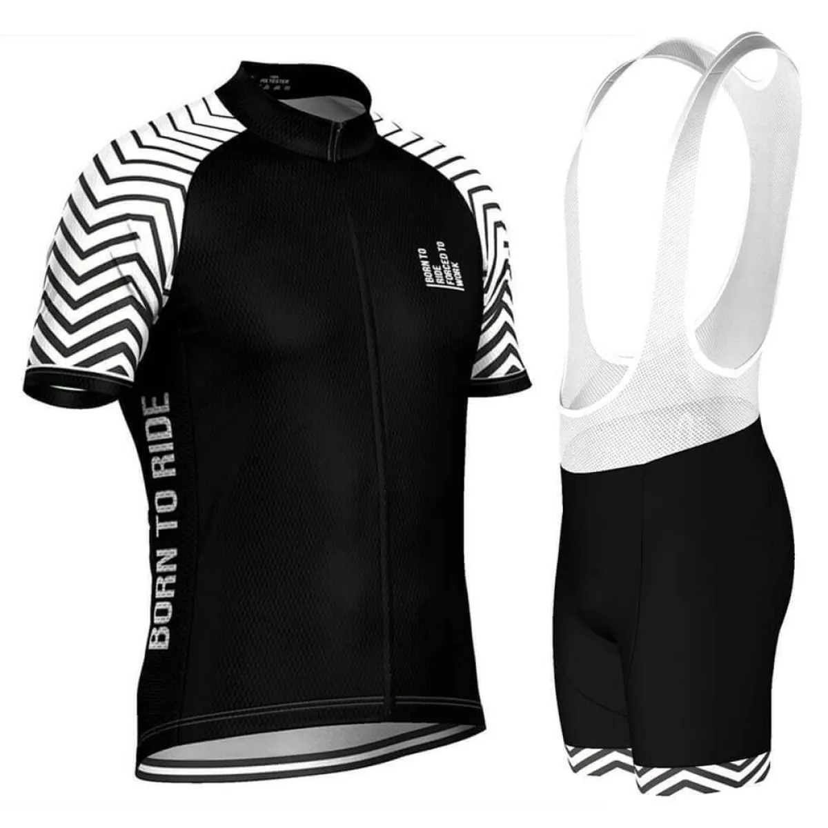 Born To Ride Forced To Work Pro-Band Cycling Kit For Sale