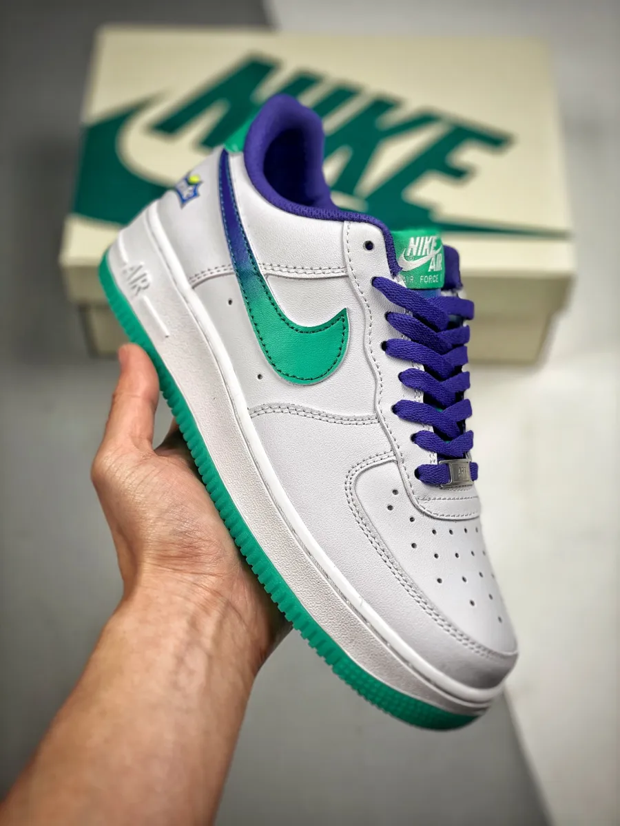 Nike Air Force 1 Low 'Sprite' White Green Blue Green And Blue Air Force 1
