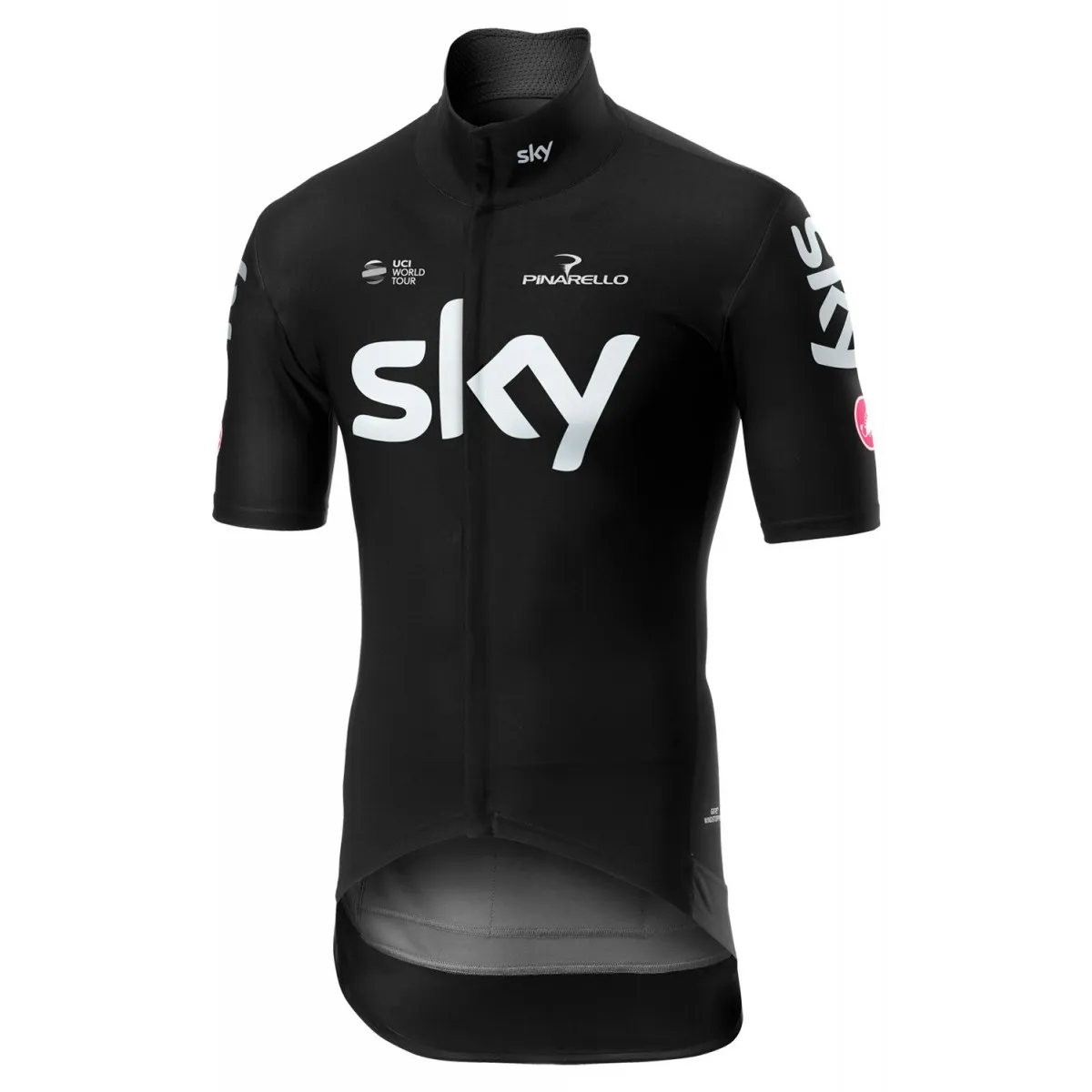2019 Team SKY Black Short Sleeve cycling Jersey bike clothing Cycle apparel Shirt
