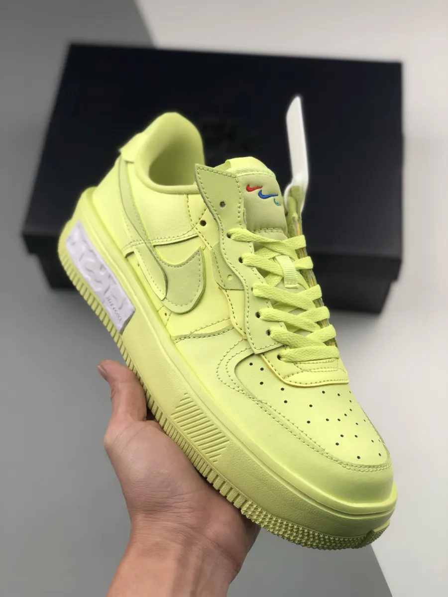 Nike Air Force 1 Fontanka Yellow Strike For Womens DA7024-700
