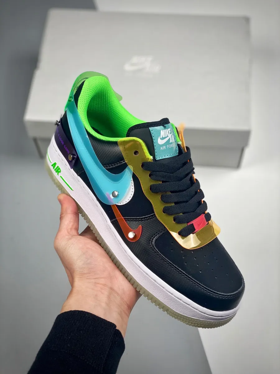 Nike Air Force 1 Low 'Have A Good Game' Black #have a good game air force 1