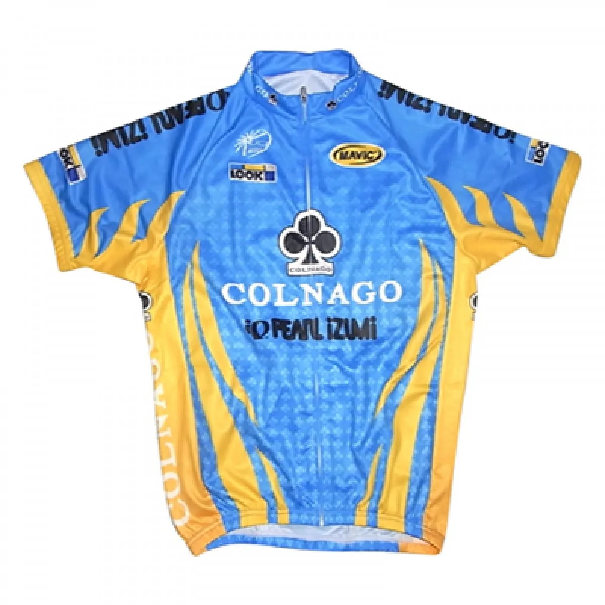 Team Colnago BLUE/YELLOW Cycling Short Sleeve Jersey Outlet