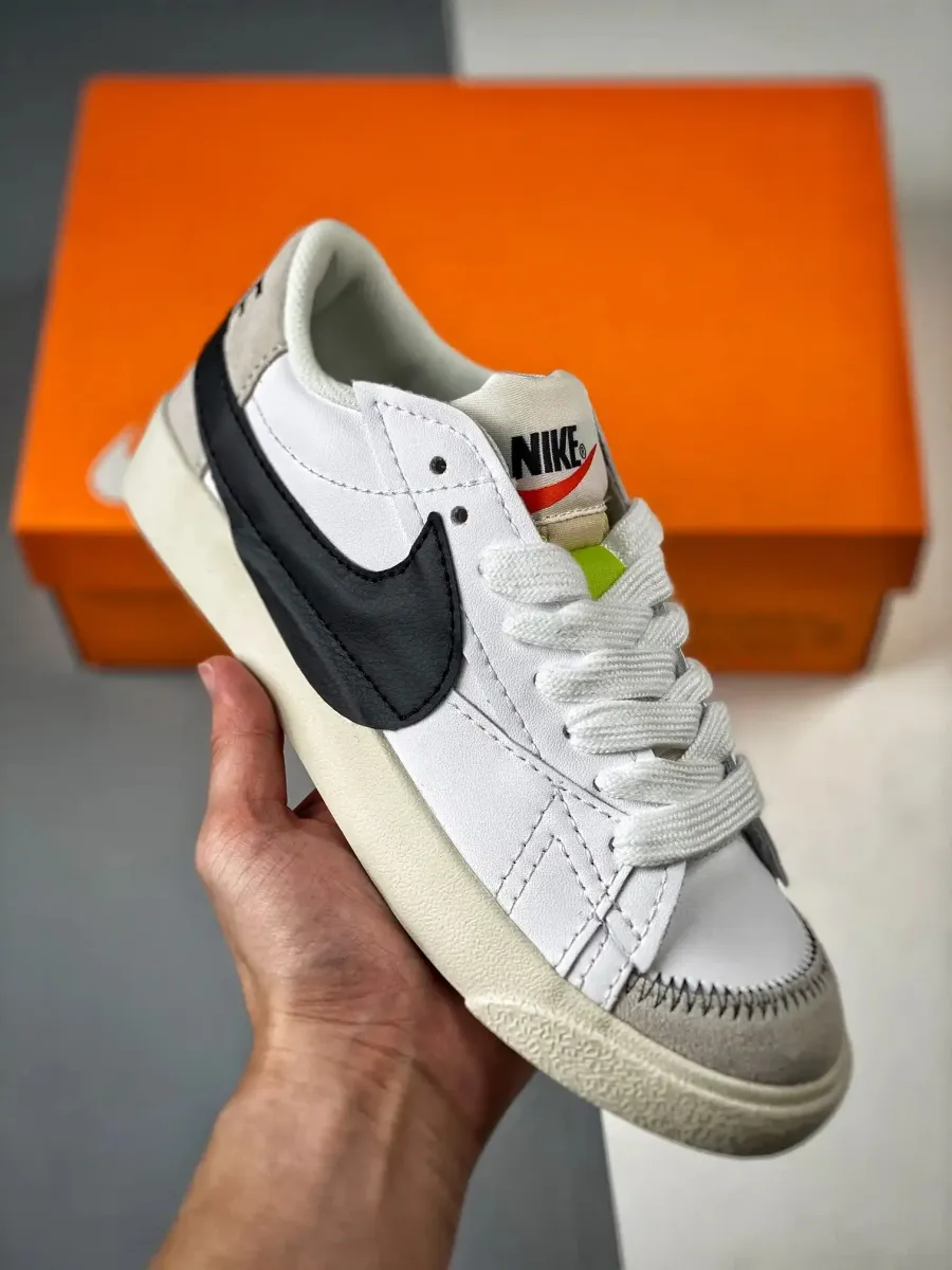 Low Blazer | Nike Blazer Low 77 Jumbo White Black Sail