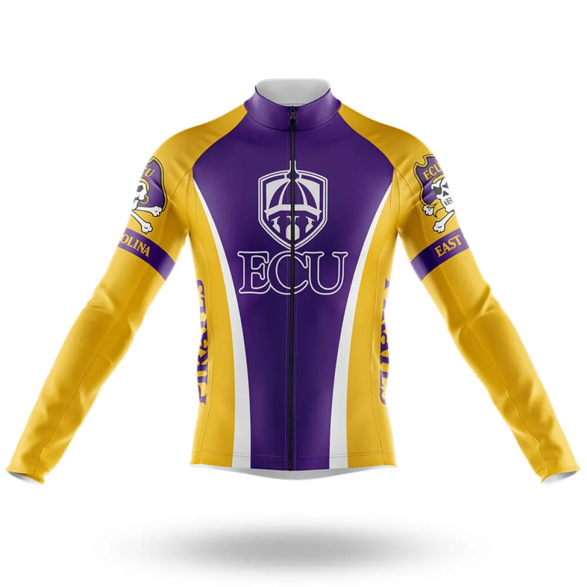 East Carolina University Long Sleeve Cycling Jersey Only