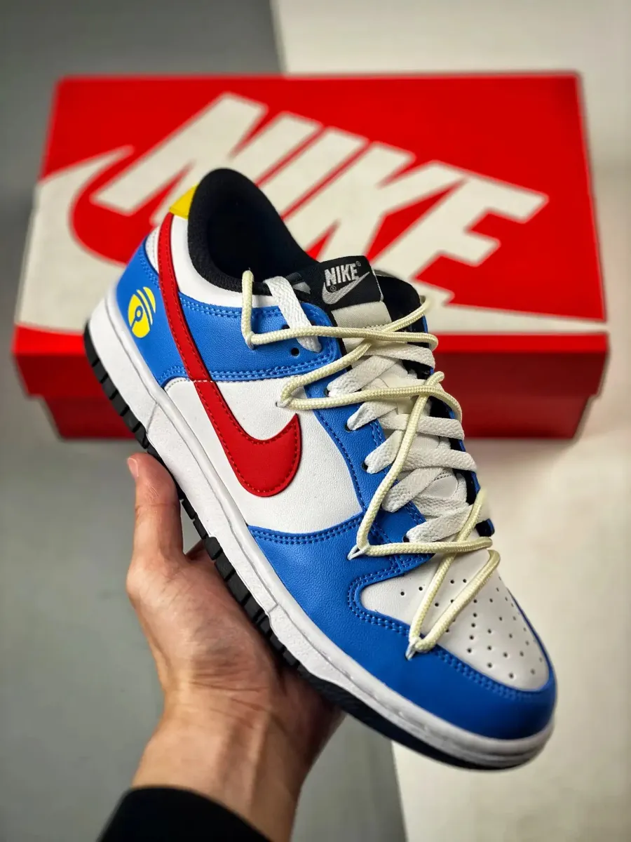 Nike Dunk Low Doraemon Sail Blue Red To Buy