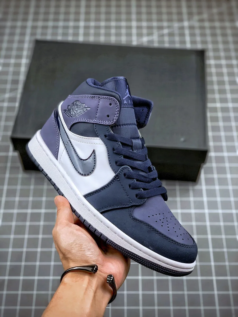 Jordan 1 Mid Sanded Purple 554724-445 / aj1 sanded purple