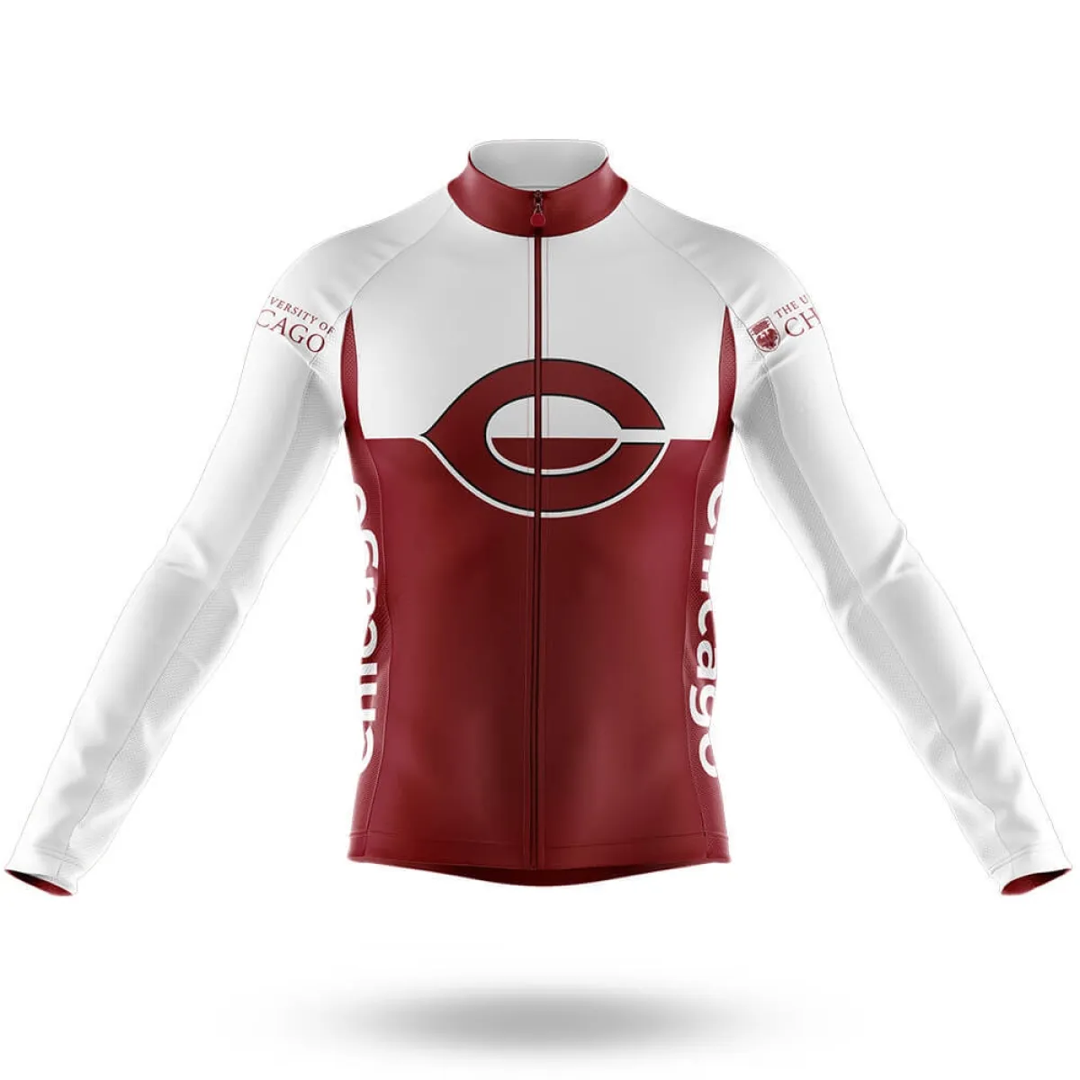University of Chicago V2 Long Sleeve Cycling Jersey Only