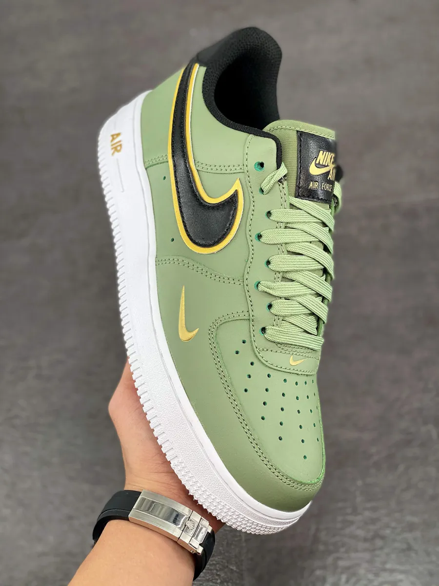 Nike Air Force 1 Low Oil Green/Metallic Gold/White/Black oil green air force 1