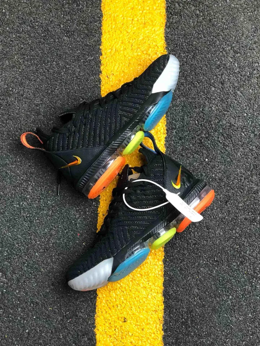 Nike LeBron 16 'I Promise' Black/Multi-Color #lebron 16 black