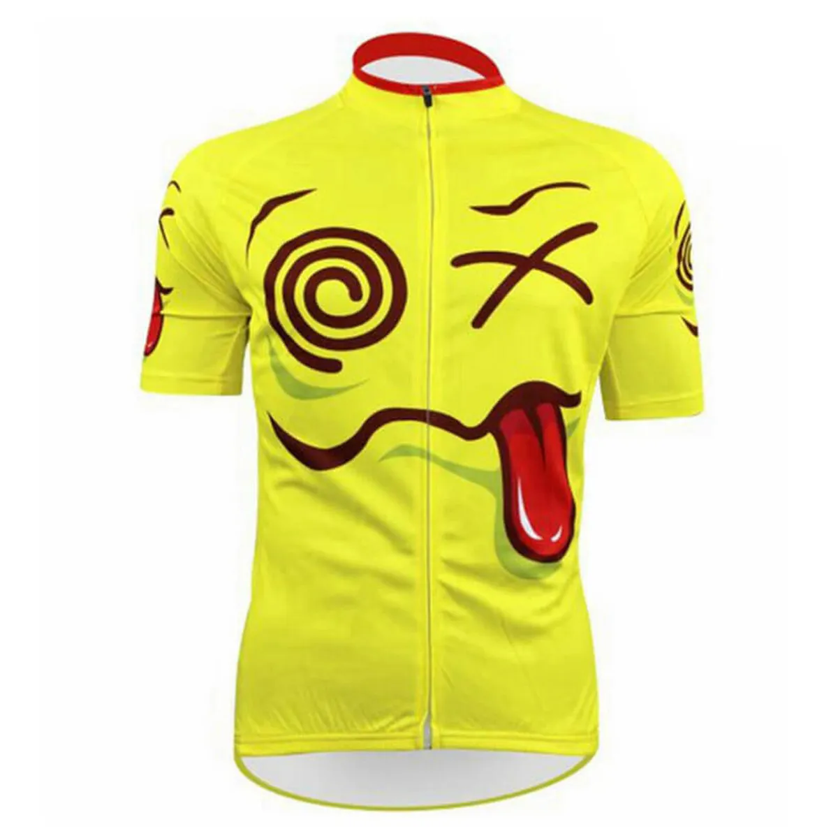 Hit The Wall Emoji Men's Cycling Jersey Outlet