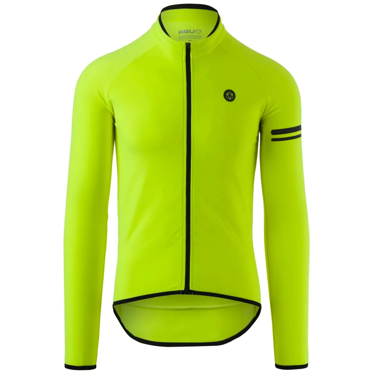 Agu Essential Thermo long sleeve jersey - Yellow Agu Thermojacke
