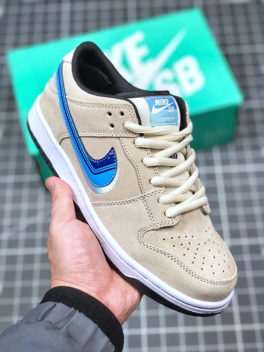 Nike SB Dunk Low 'Truck It' Light Cream/Deep Royal Blue / nike sb dunk low pro light cream/deep royal blue