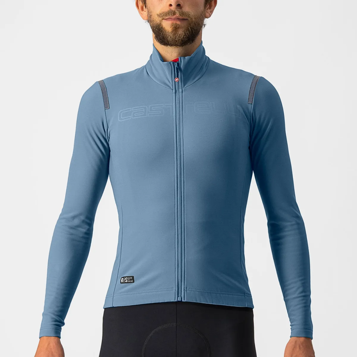Castelli Tutto Nano RoS long sleeves jersey - Light blue / Tutto Nano Ros Jersey