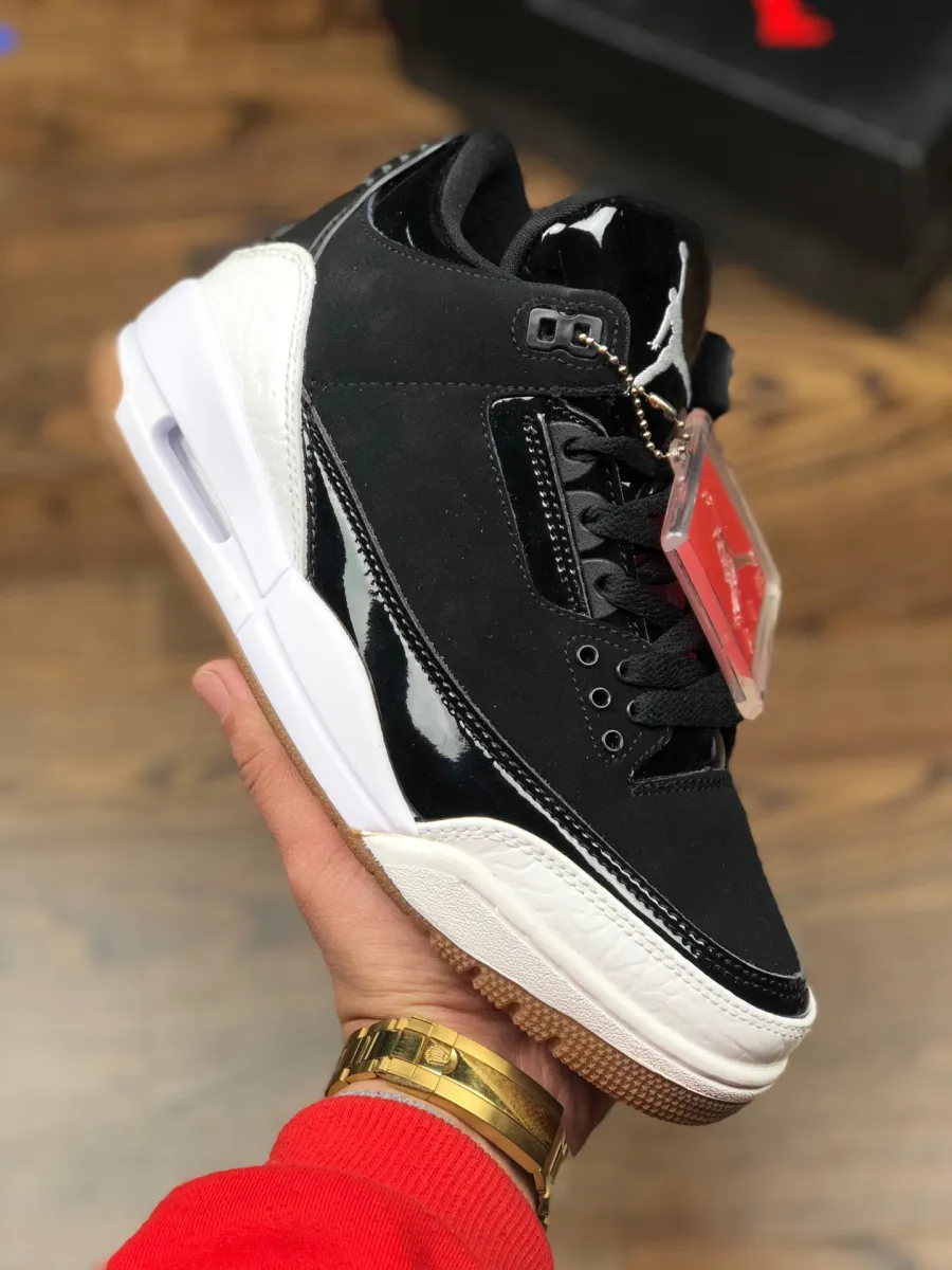 Air Jordan 3 Black/White-Gum 441140-022 To Buy