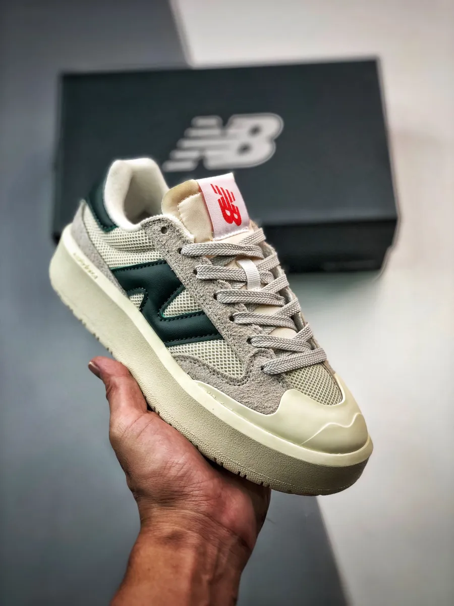 New Balance CT302 White Nightwatch Green #women's green new balance