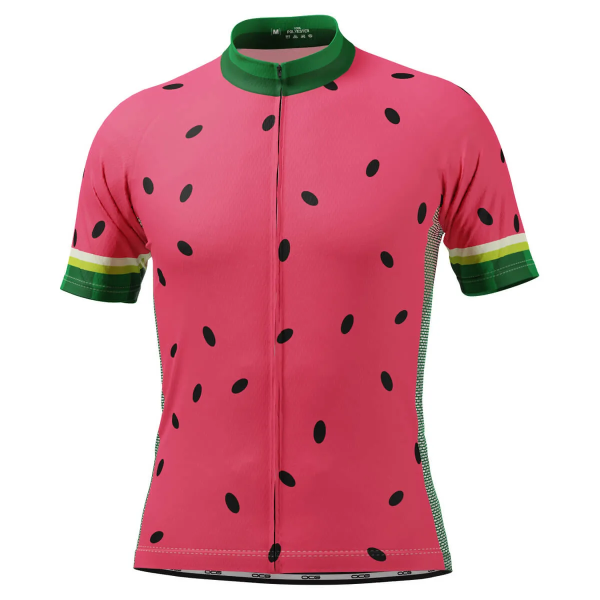 Men's Watermelon Fruit Short Sleeve Cycling Jersey Watermelon Shorts Mens