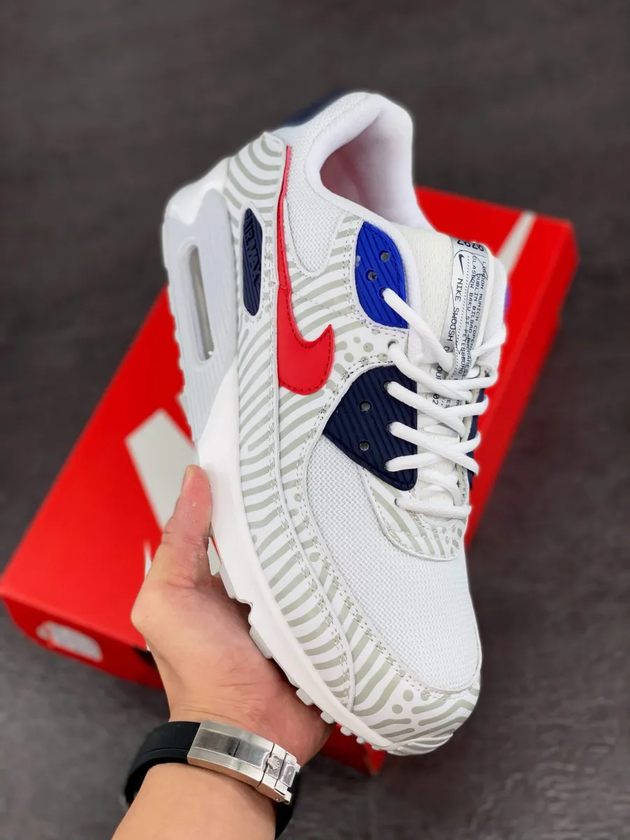 Nike Air Max 90 'Euro Tour' White Red CW7574-100 - air max 90 euro tour