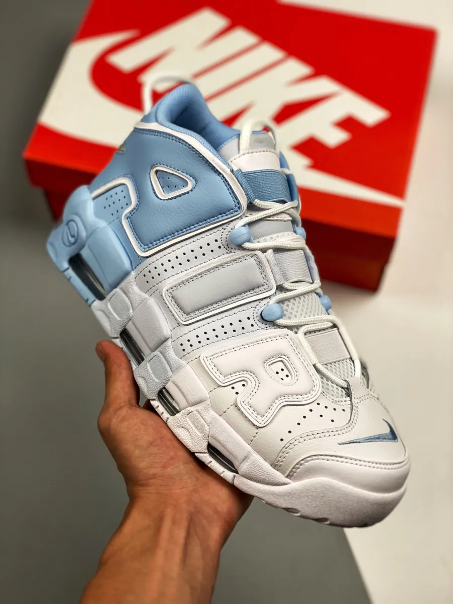 Nike Air More Uptempo White/Football Grey/Psychic Blue