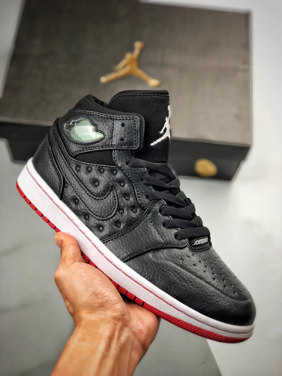 Air Jordan 1 Retro '97 Playoff Black/White-Gym Red #air jordan 1 retro 97 white