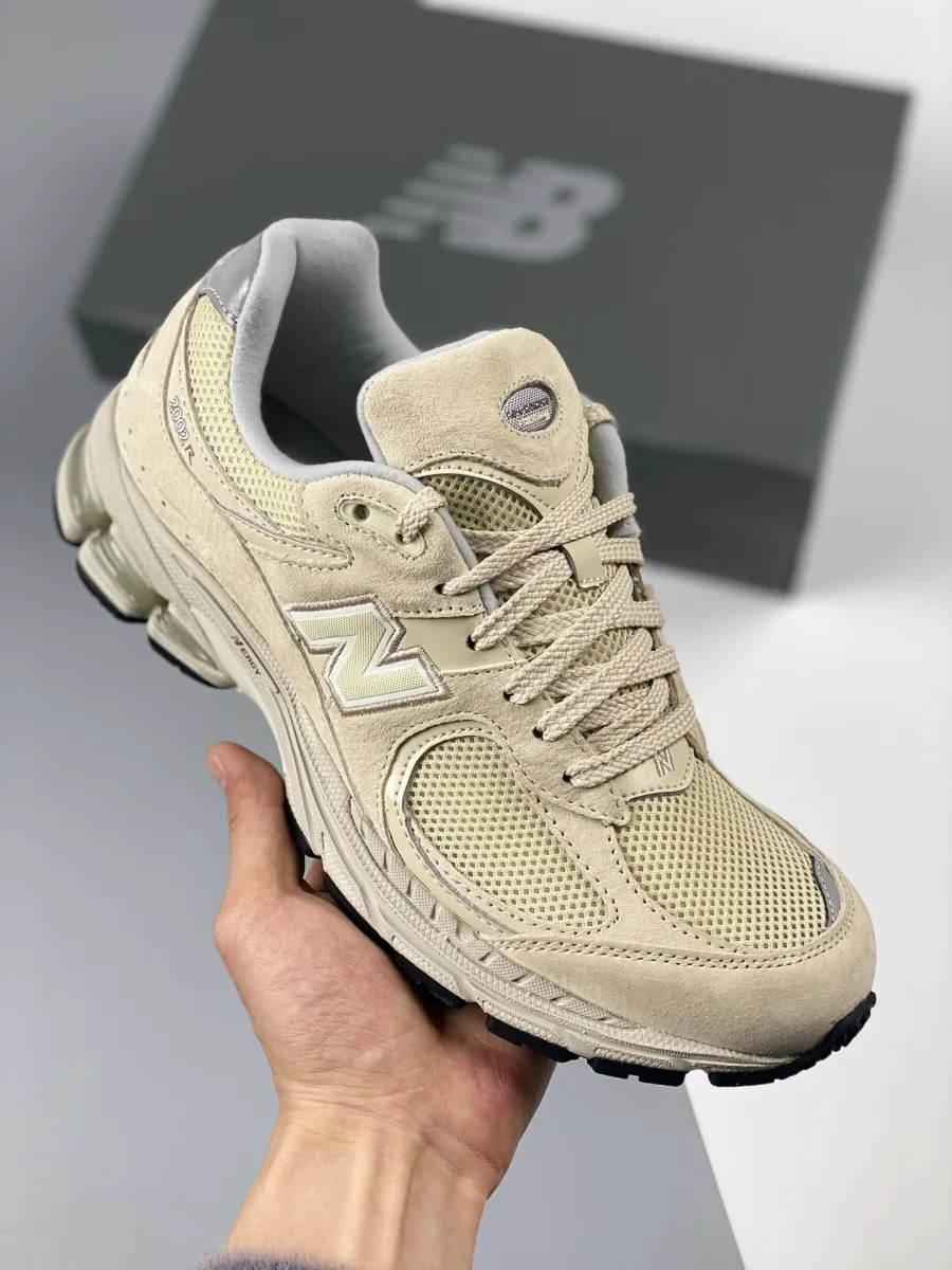 New Balance 2002R Bone Light Aluminum M2002RE - bone new balance