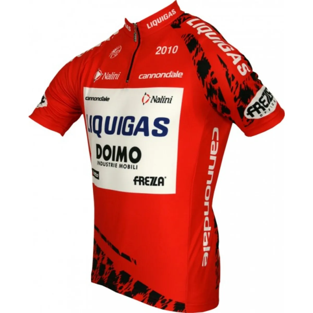 Liquigas 2010 Vuelta España Sieger Radsport-Profi-Team Short Sleeve Jersey