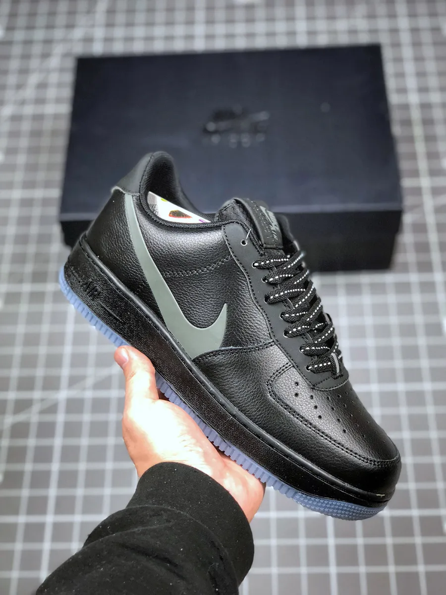 Nike Air Force 1 '07 Black/Anthracite CD0888-001 Af1 Big Swoosh