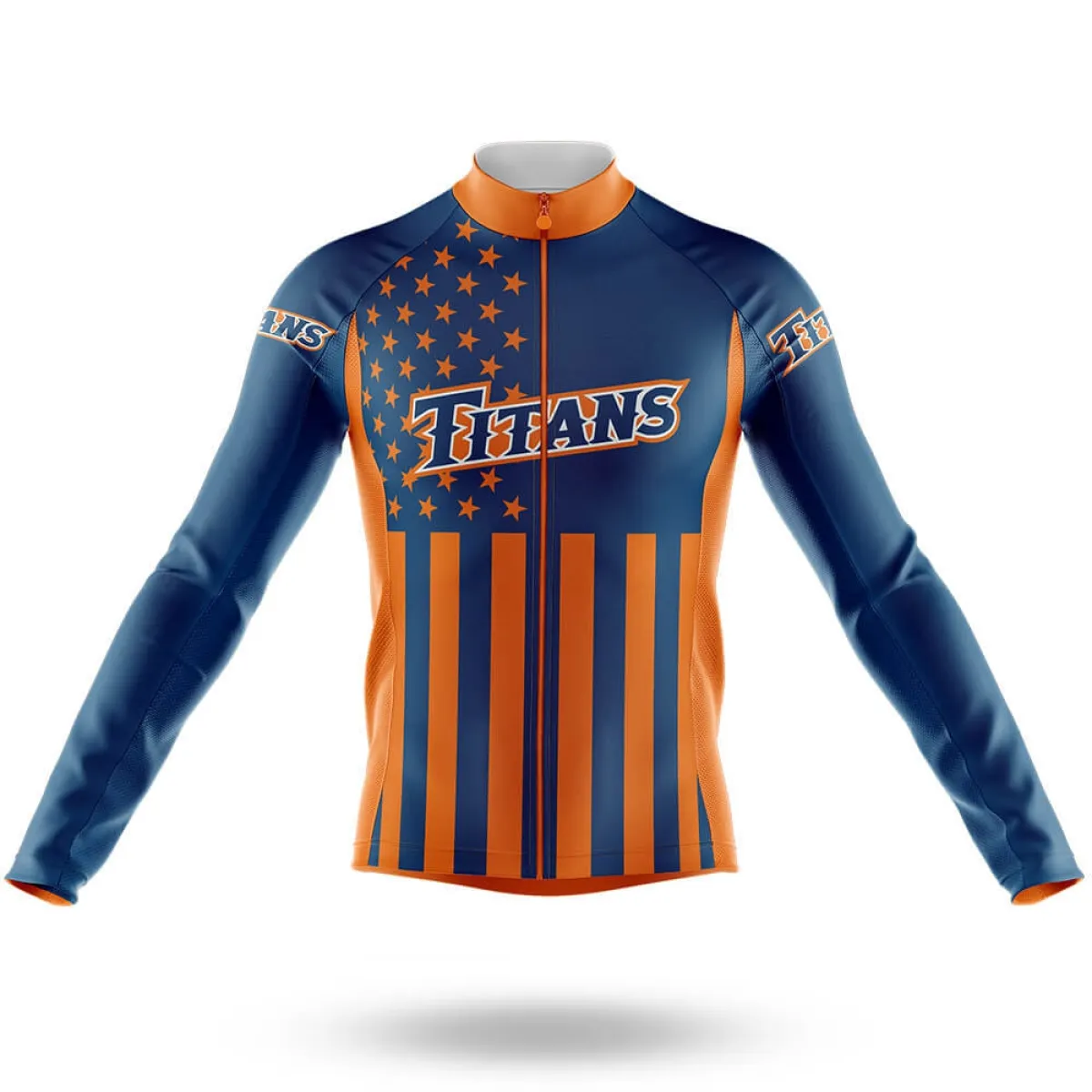 California State University Fullerton USA Long Sleeve Cycling Jersey Only