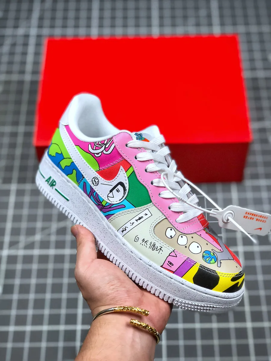 Ruohan Wang x Nike Air Force 1 Flyleather CZ3990-900