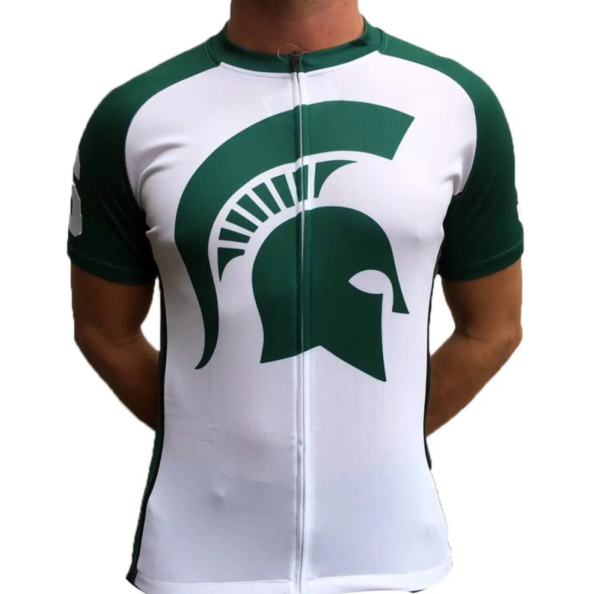 NCAA MSU Michigan State Spartans Cycling Jerseys