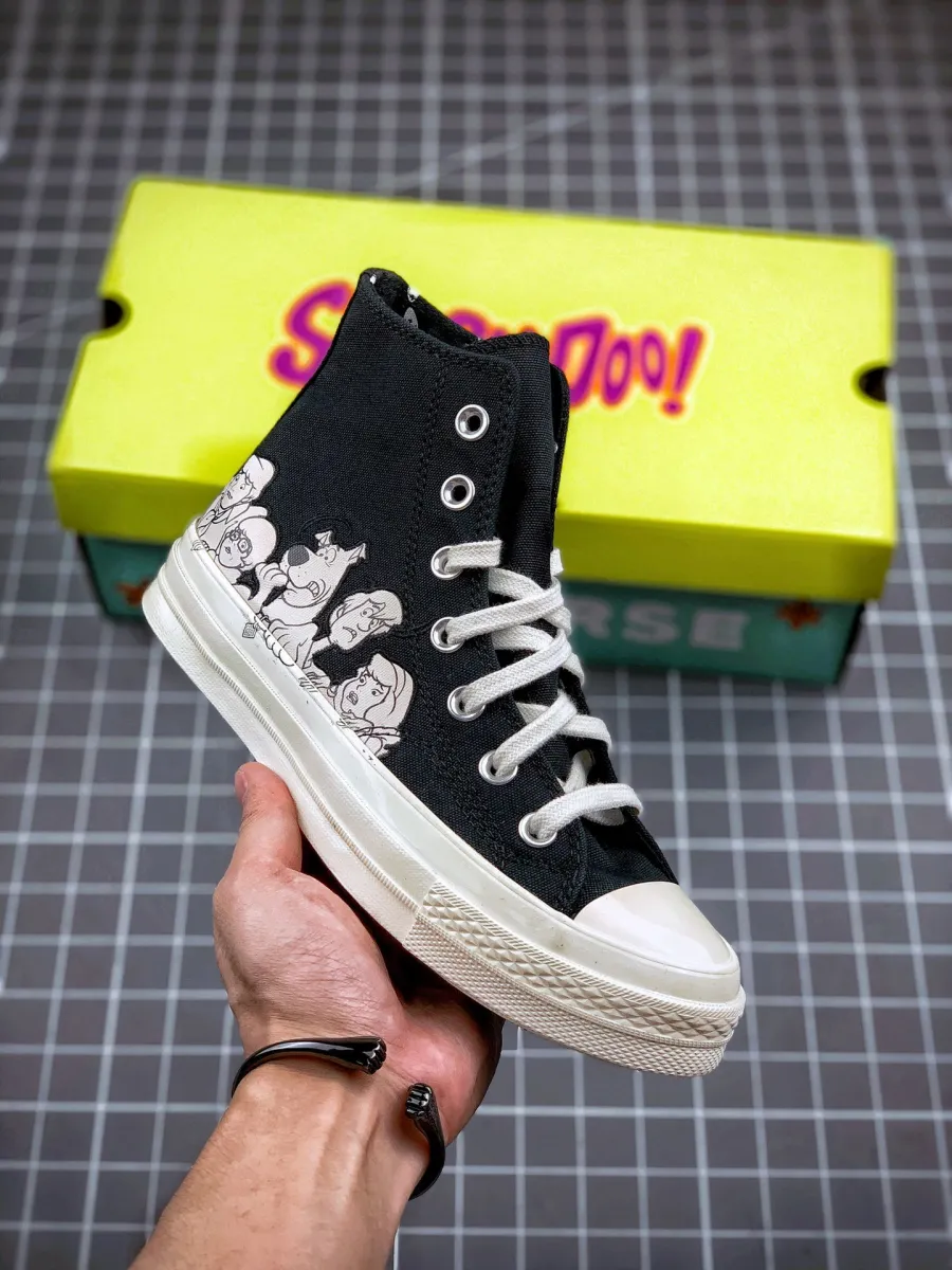 Scooby-Doo Converse Chuck 70 Hi Black 169082C Scooby Doo Converse High Tops