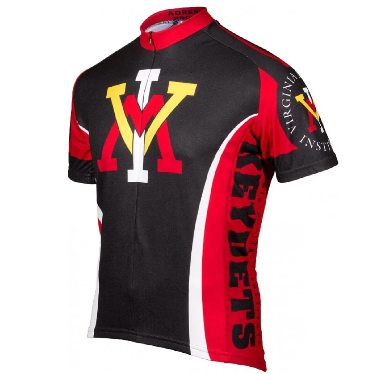 Adrenaline Promo Virginia Military Institute VMI 3/4 zip Men's Cycling Jersey #Vmi Clothing VMI-MED