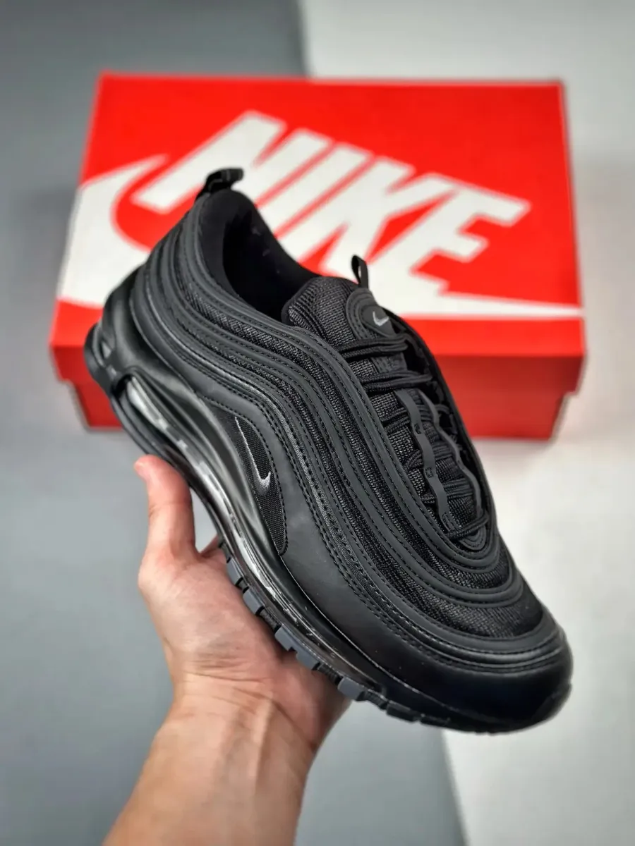 Nike Air Max 97 'Triple Black' #97 For Sale 921733-001