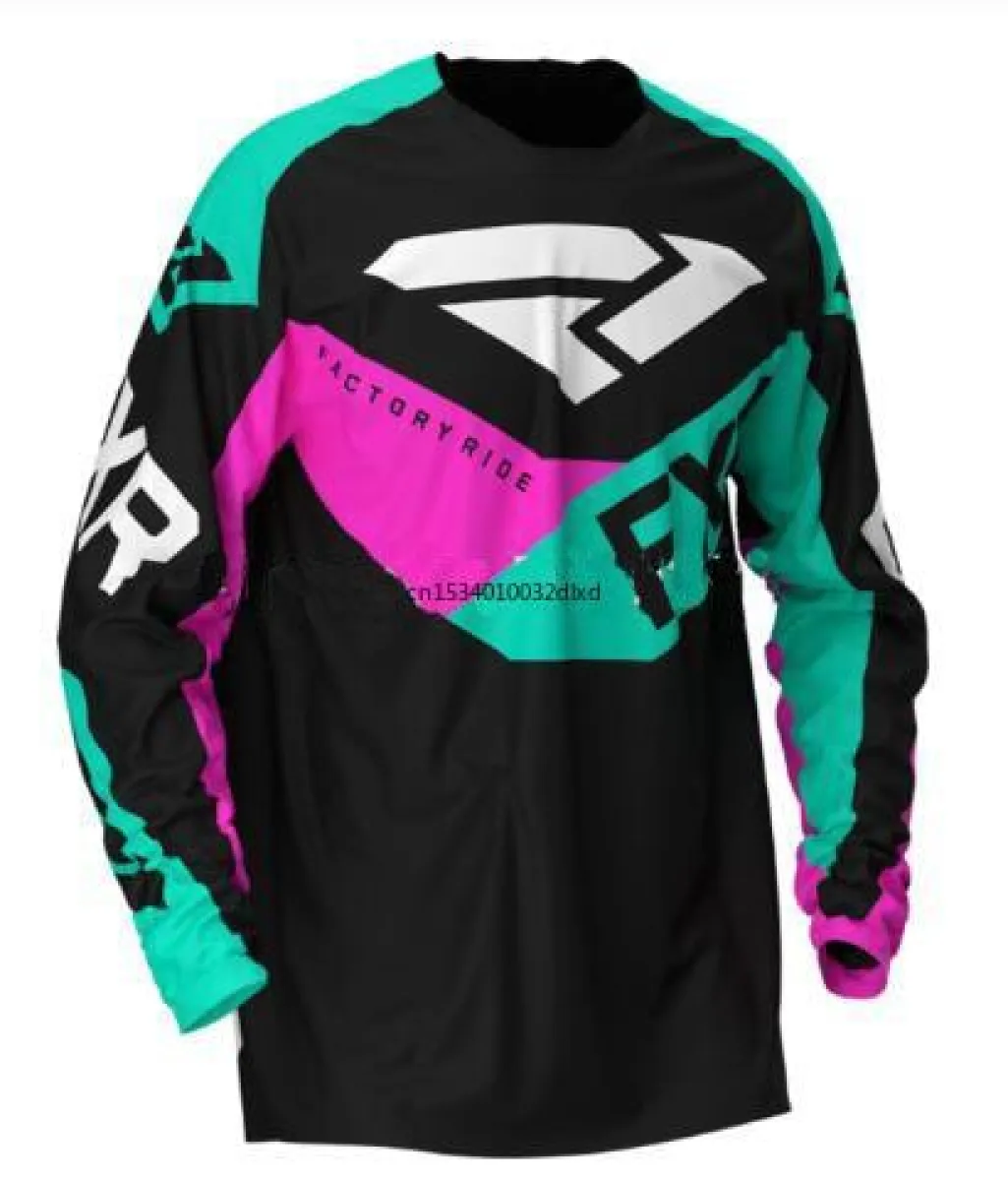 2021 moto downhill Jersey MTB jersey Off road long mountain bike motocross Jersey BMX DH MTB t shirt clothes