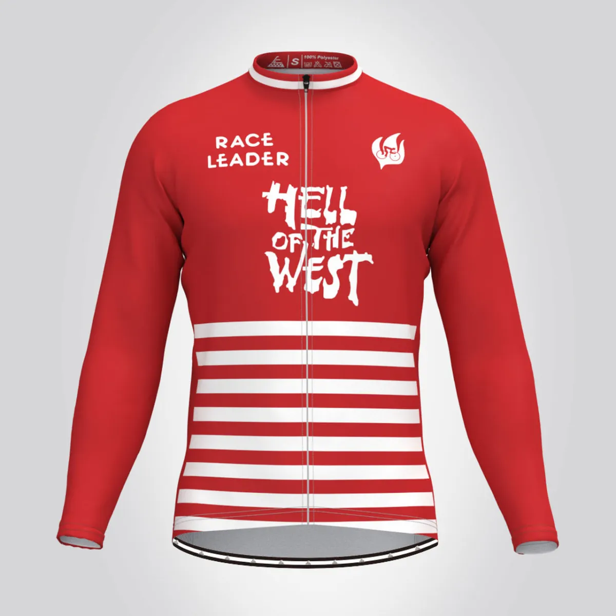 Hell of The west American Flyers Men's LS Cycling Jersey