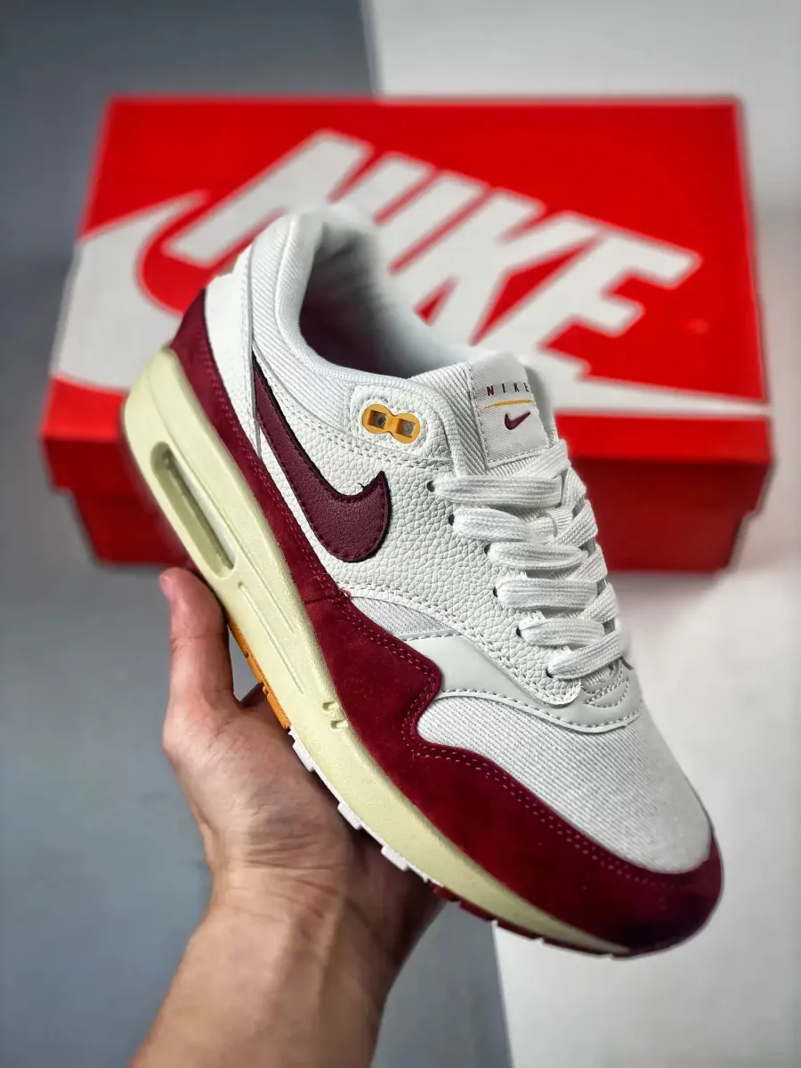 Nike Air Max 1 Sail/Rugged Orange-Brown-Sundial FD2370-100